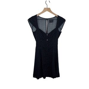 Reformation Polka Dot Mini Dress